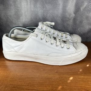 Converse Jack Purcell White Leather Size 13 mens